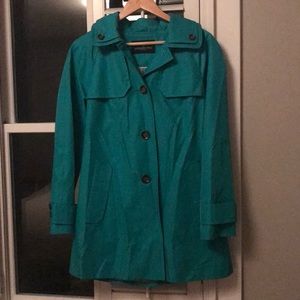 NBW London Fog Rain Coat w/Removable Hood